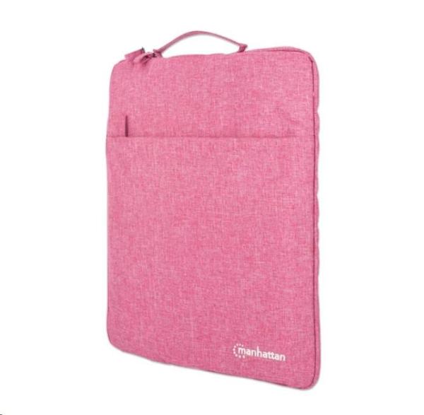 MANHATTAN Seattle Notebook Sleeve 15.6",  vodotesný,  ružový2