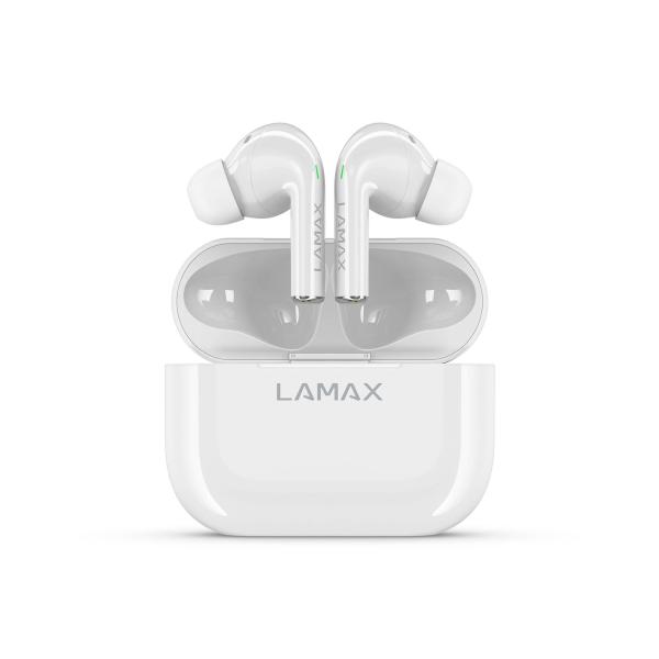 LAMAX Clips1 špuntová sluchátka - bílé