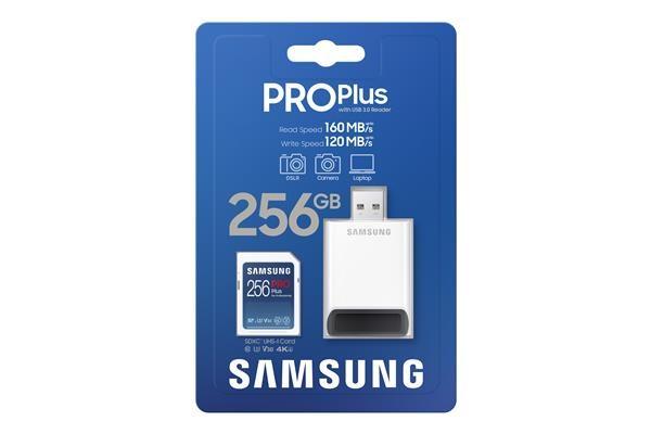 Samsung SDXC karta 256GB PRO PLUS1