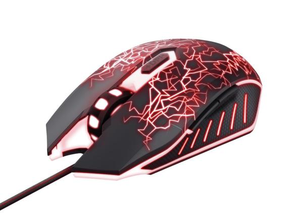 TRUST myš GXT 105X Izza Mouse,  optická,  černá2