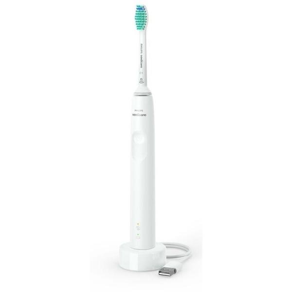 Philips Sonicare 3100 HX3671/ 13 elektrický zubní kartáček,  1 režim,  časovač,  tlakový senzor,  bílý