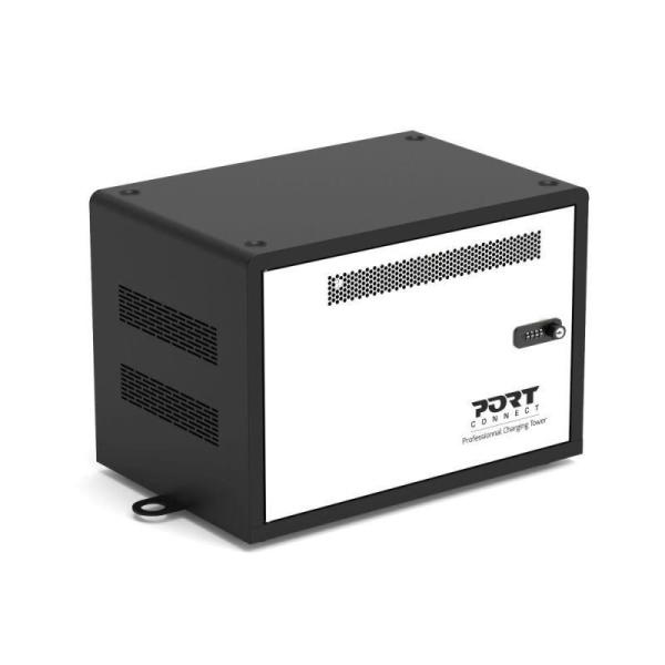 PORT nabíjecí skříňka pro 10 tabletů,  černá2
