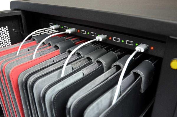 PORT CONNECT CHARGING CABINET 20 UNITS, čierny2