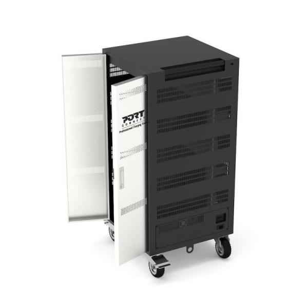 PORT nabíjecí skříňka pro 30 notebooků + 1 Rack U19",  černá9