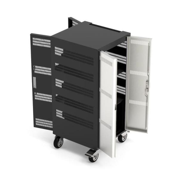PORT nabíjecí skříňka pro 30 notebooků + 1 Rack U19",  černá8