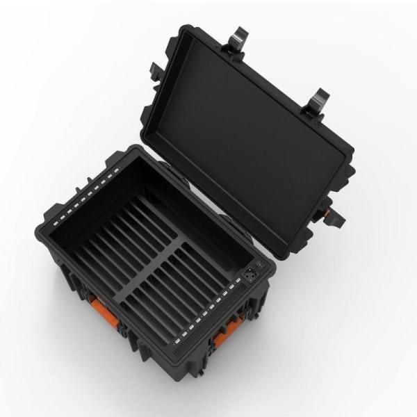 PORT CONNECT CHARGING SUITCASE 20 Tablet + 1 NB, nabíjací prepravný kufor na kolieskach, čierny1
