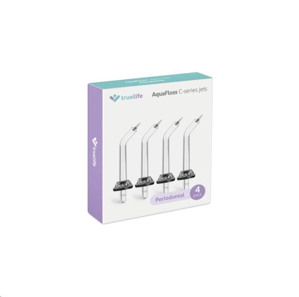 TrueLife AquaFloss C-series jets Periodontal 4 pack1