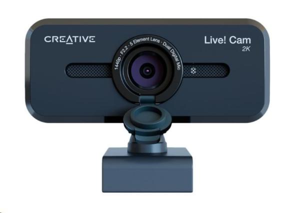 Creative LIVE! CAM SYNC V3, webkamera, 2K QHD, 4x dig. zoom, mikrofony1