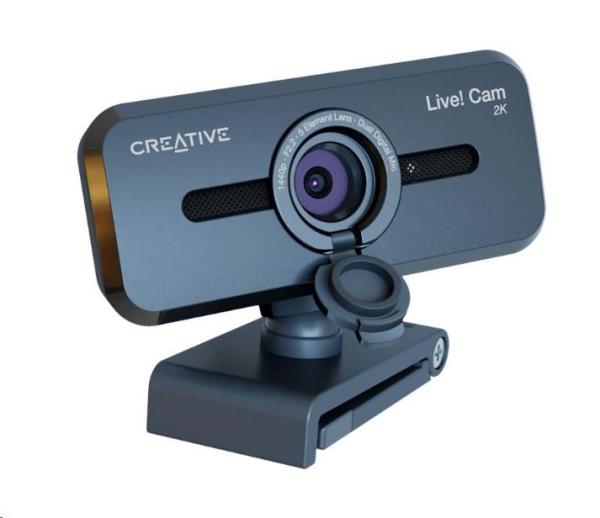 Creative LIVE! CAM SYNC V3, webkamera, 2K QHD, 4x dig. zoom, mikrofony3