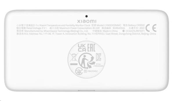 Xiaomi Temperature and Humidity Monitor Clock1