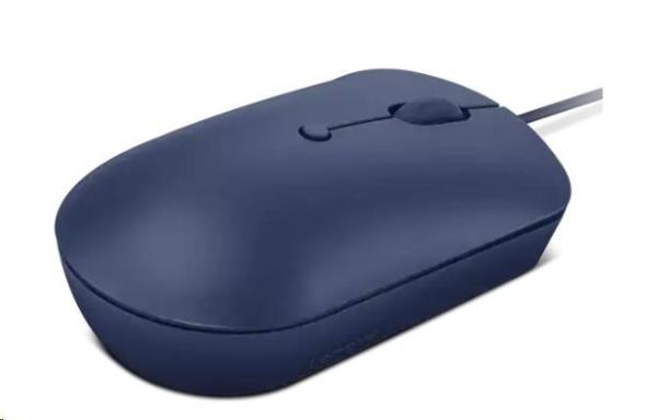 LENOVO 540 USB-C Wired Compact Mouse (Abyss Blue) - myš1