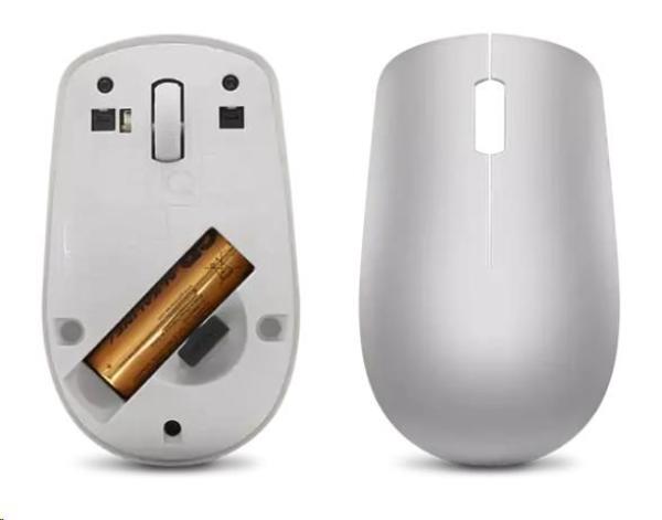Lenovo 530 Wireless Mouse (Platinum Grey)2