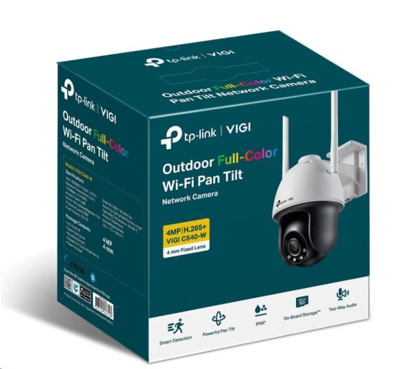 TP-Link VIGI C540-W(4mm), 4MP, PTZ, IR 30m, WIFI, Micro SD card5