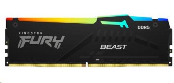 KINGSTON DIMM DDR5 16GB 5600MT/ s CL36 FURY Beast RGB EXPO
