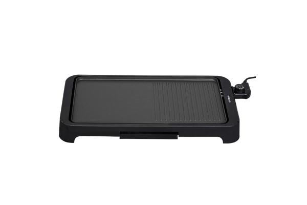 Orava Grillchef-5 elektrický stolní gril,  2000 W,  2 grilovací plochy,  60 až 220 °C,  miska na okapávání2