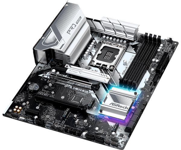 ASRock MB Sc LGA1700 Z790 PRO RS,  Intel Z790,  4xDDR5,  1xDP,  1xHDMI3