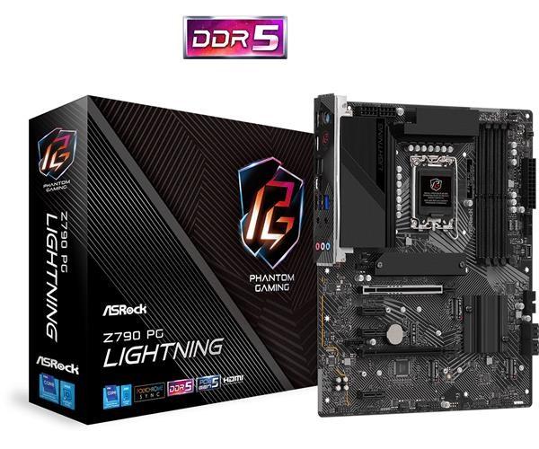 ASRock MB Sc LGA1700 Z790 PG LIGHTNING,  Intel Z790,  4xDDR5,  1xHDMI