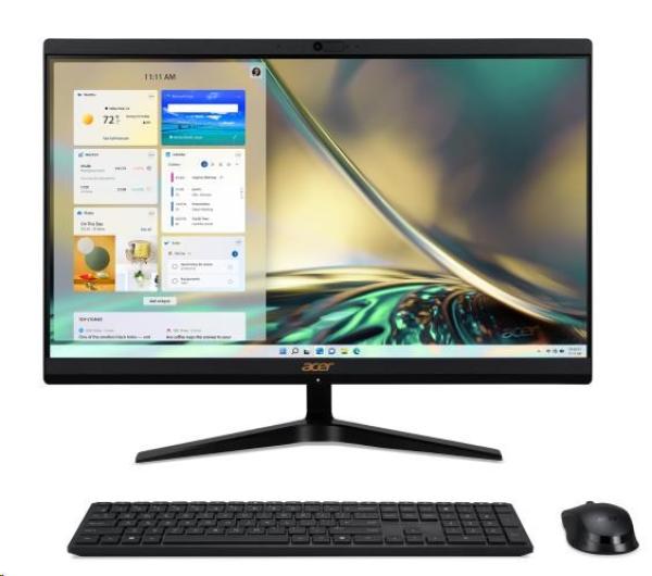 ACER PC AiO Aspire C24-1700-i3-1215U, 23, 8" FHD, 8GB, 512GBSSD, UHD Graphics, W11H, čierna3