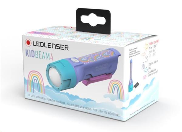 Ledlenser Kidbeam4 Rainbow dětská svítilna2