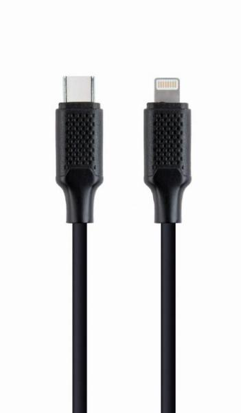 GEMBIRD Kabel USB 2.0 Type-C na Ligtning (CM/ 8pinM),  1, 5m,  datový,  černá