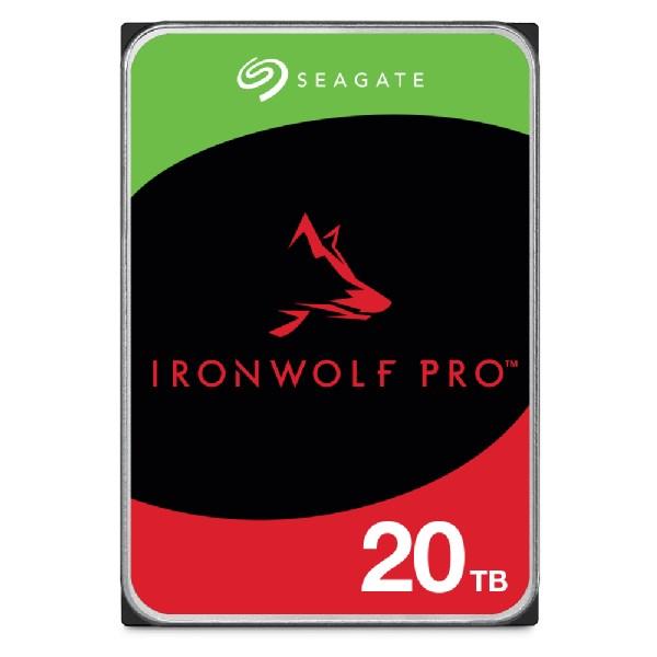 SEAGATE HDD 20TB IRONWOLF PRO (NAS),  3.5",  SATAIII,  7200 RPM,  Cache 256MB