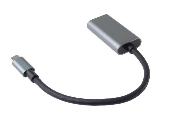 PremiumCord Převodník USB-C na HDMI,  rozlišení 4K a FULL HD 1080p,  kovové pouzdro3