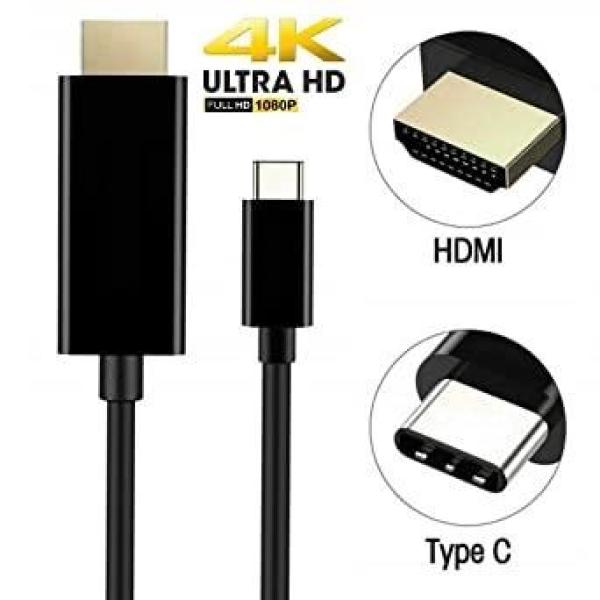 PremiumCord kabel USB-C na HDMI 2m rozlišení 4K*2K@60Hz FULL HD 1080p2