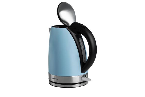 Orava VK-3217 BL rychlovarná konvice,  2000 W,  1.7 l,  automatické vypnutí,  světlá modrá4