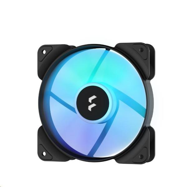FRACTAL DESIGN ventilátor Aspect 12 RGB PWM Black Frame 3-pack,  120mm1