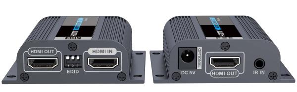 PremiumCord HDMI extender na 50m přes jeden kabel Cat6/ 6a/ 7,  EDID nastavení