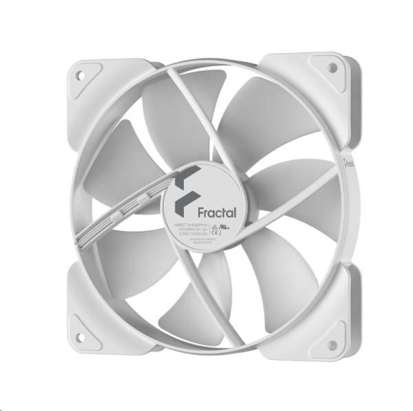 FRACTAL DESIGN ventilátor Aspect 14 RGB PWM White Frame,  140mm0