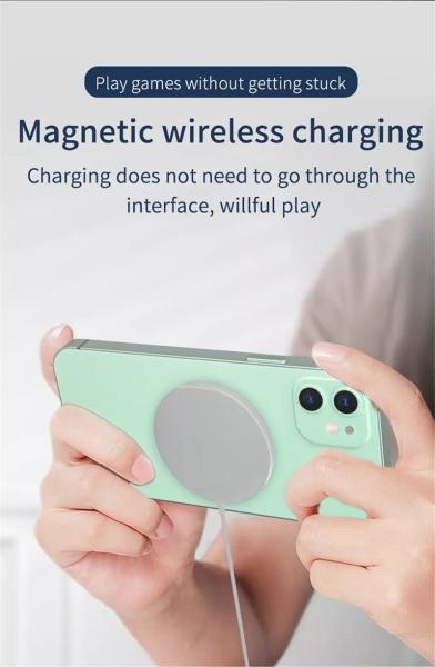 1stCOOL bezdrátová QI nabíječka 15W,  přenosná,  magnetická,  MagSafe kompatibilní,  bílá5