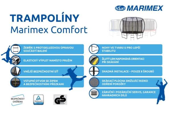 Trampolína Marimex Comfort 366 cm 20211