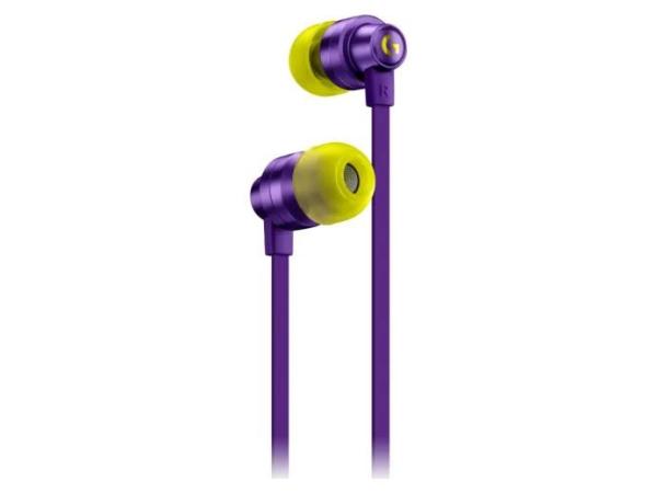 Logitech G333 Gaming Earphones,  purple