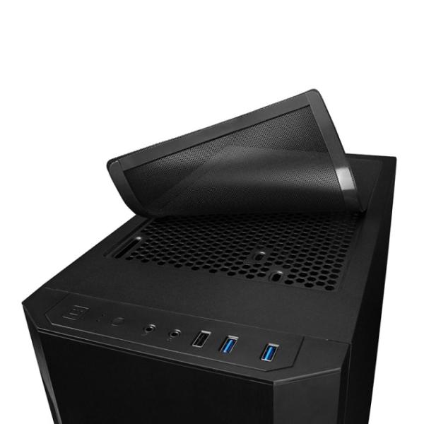 CHIEFTEC skříň AS-01B-OP,  mini-ITX,  Black,  bez zdroje6
