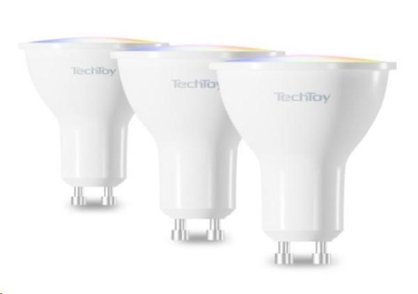 TechToy Smart Bulb RGB 4.5W GU10 3pcs set1
