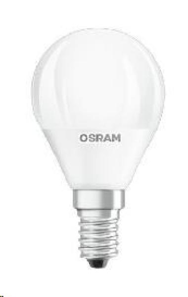 OSRAM VALUE E14 4, 9W (5W,  5, 5W)/ 827 CLP40 miniglobe teplá