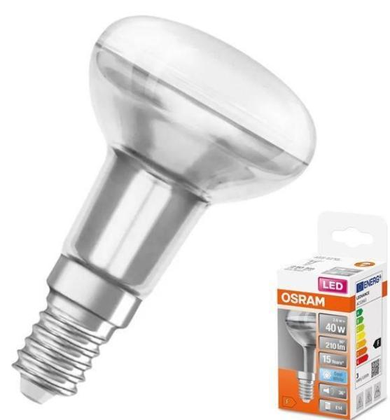 OSRAM LED STAR R50 E14 2, 6W/ 840 SR5040W studená