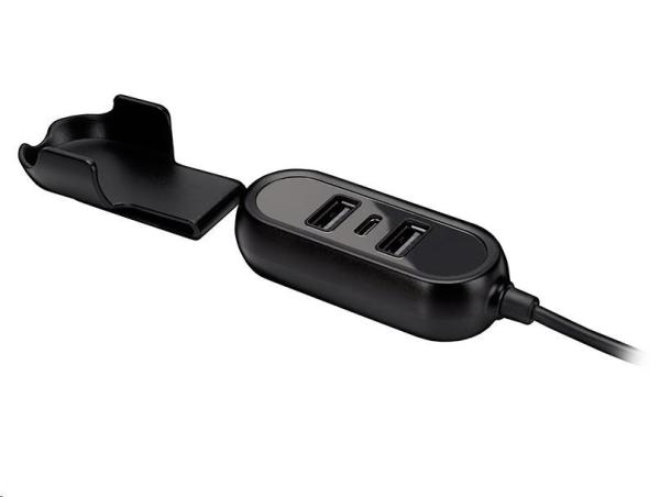 TRACER nabíječka do auta 12-24V Multicharge 3xUSB 7, 2A + PD 18W0