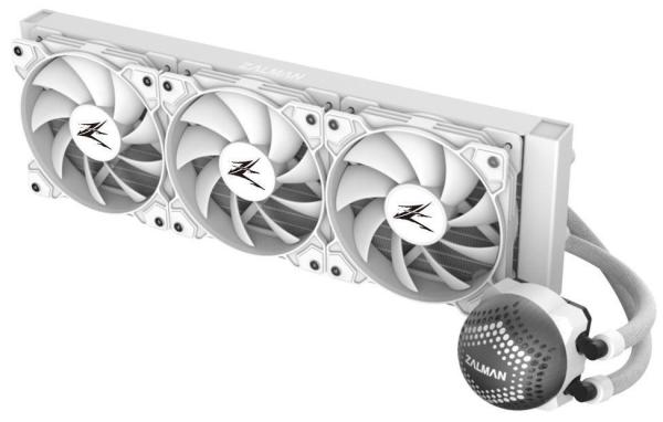 Zalman vodní chladič CPU ALPHA36 White  3 x 120 mm  PWM  ARGB  bílá2