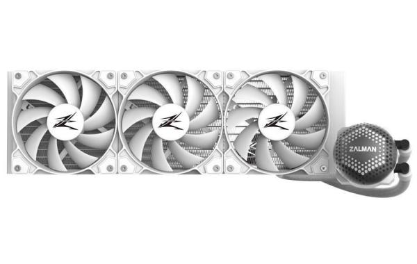 Zalman vodní chladič CPU ALPHA36 White  3 x 120 mm  PWM  ARGB  bílá1