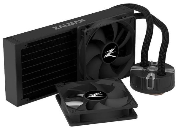 Zalman vodní chladič Reserator5 Z24  240 mm  ZE1225ASHx2  černá2