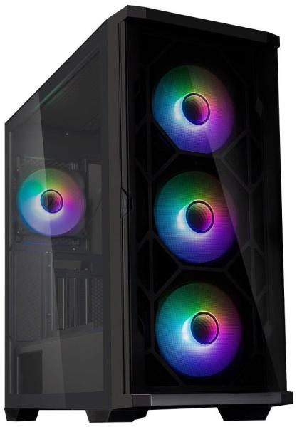 Zalman skříň Z10 Duo /  ATX /  4x120 mm ARGB fan /  2xUSB 3.0 /  USB-C /  tvrzené sklo