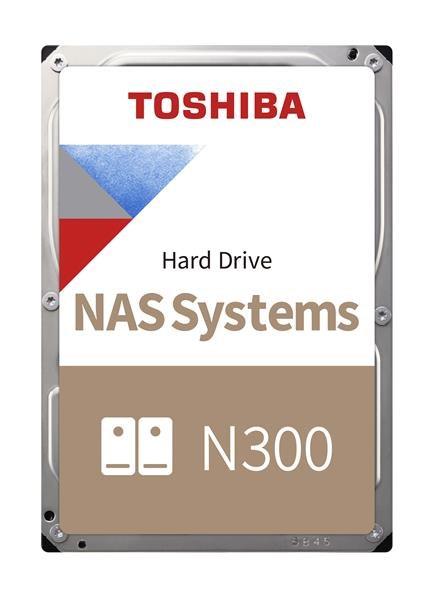 TOSHIBA HDD N300 NAS 18TB, SATA III, 7200 rpm, 512MB cache, 3,5