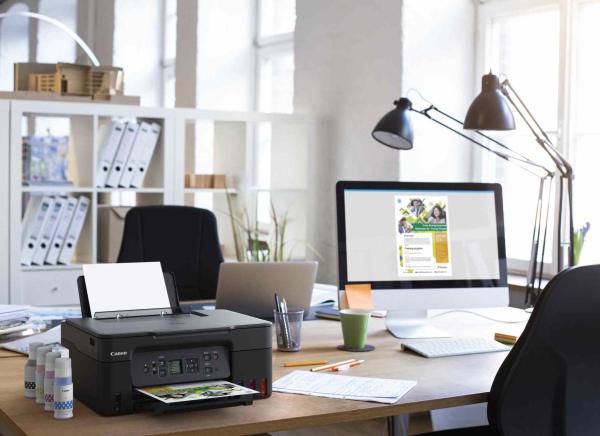 Canon PIXMA Tiskárna černá G3470 BLACK (doplnitelné zásobníky inkoustu) - MF (tisk,kopírka,sken), USB, Wi-Fi - A4/11min.2