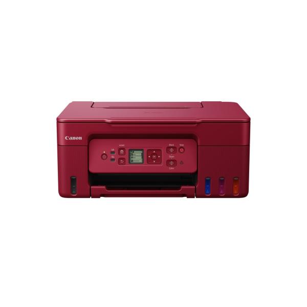 Canon PIXMA Tiskárna červená G3470 RED (doplnitelné zásobníky inkoustu) - MF (tisk, kopírka, sken),  USB,  Wi-Fi - A4/ 11min.1