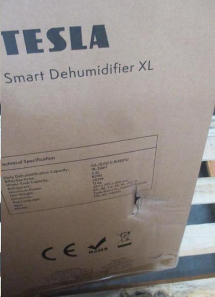 BAZAR - Tesla Smart Dehumidifier XL - poškozený obal (komplet)3