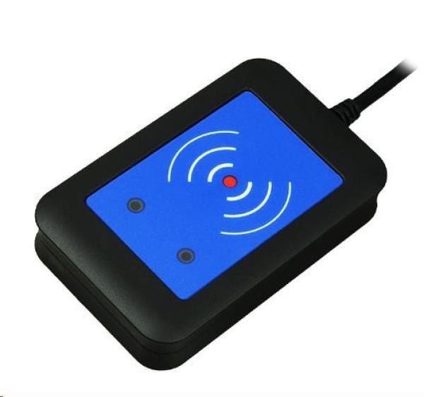 Elatec RFID čteč TWN4 MultiTech 2 LF HF DT-U20-b,  black,  USB,  125kHz+13.56MHz