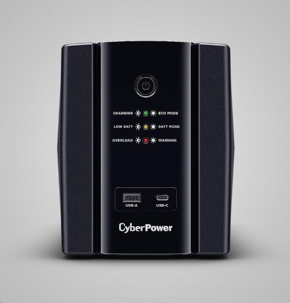 CyberPower UT GreenPower Series UPS 1500VA/ 900W,  German SHUKO zásuvky1