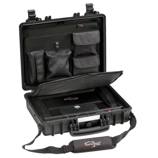 Explorer 4412 Black LT kufor (45x35x13 cm, Laptop Bag vložka, 3, 9 kg)5